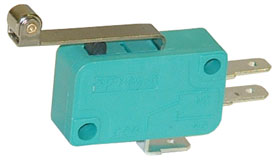 SPDT Snap Switch with Roller, 5A